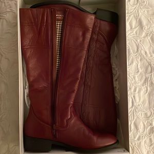 White mountain calf boots